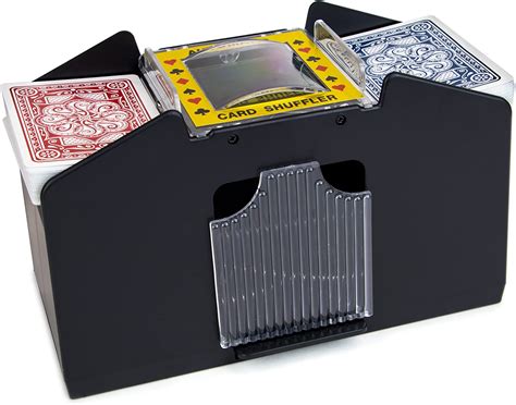 casino deluxe automatic 4 deck card shuffler/
